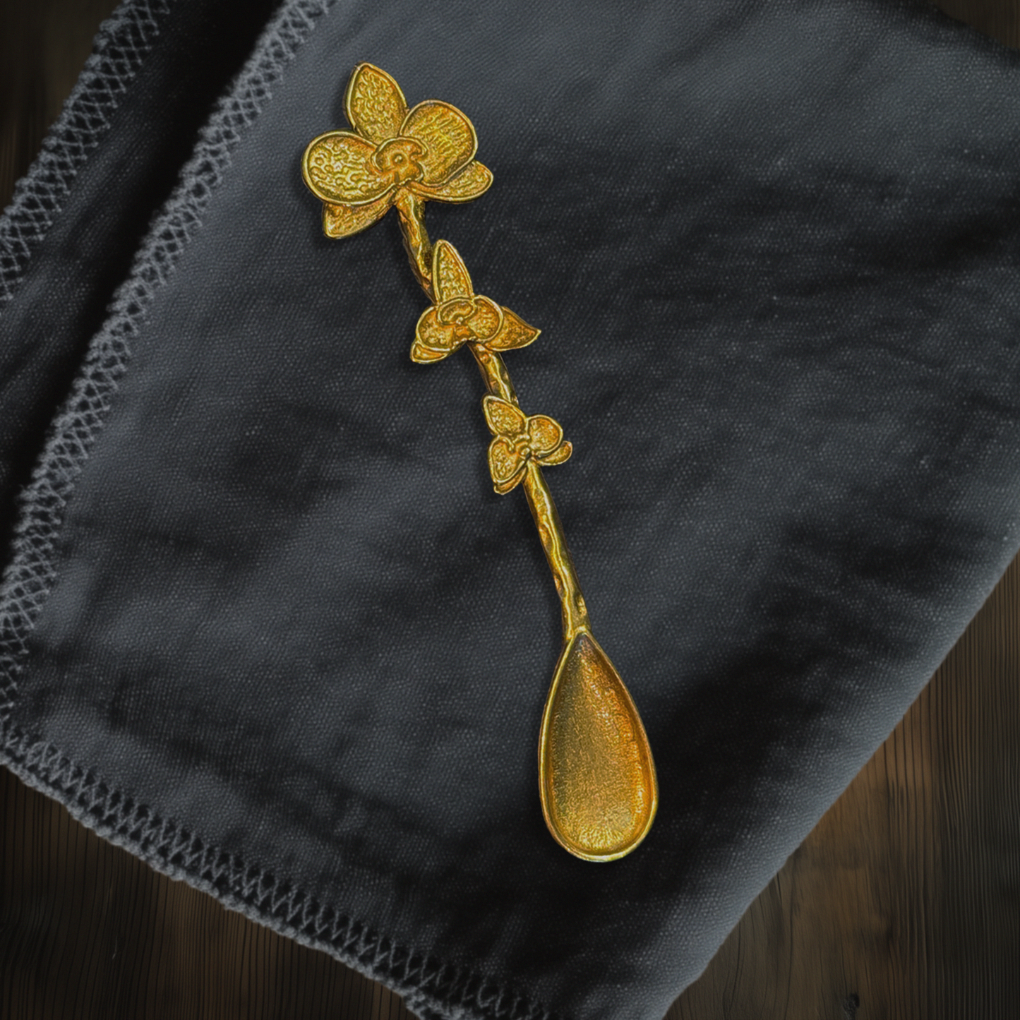 The Petite Orchid Spoon