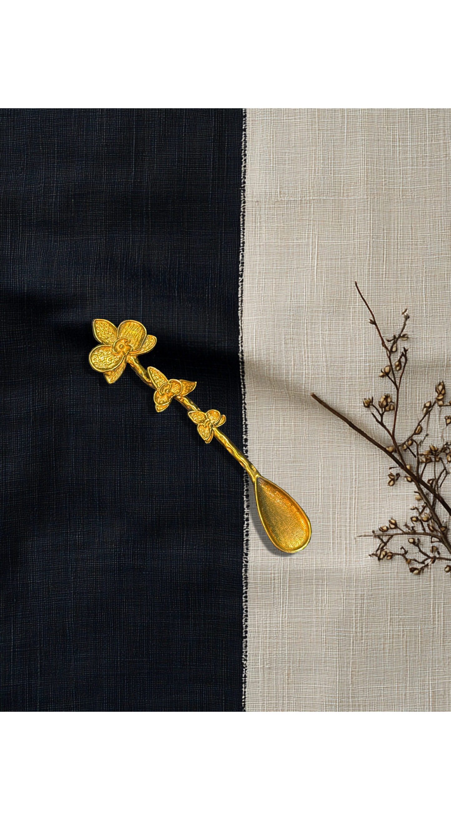 The Petite Orchid Spoon